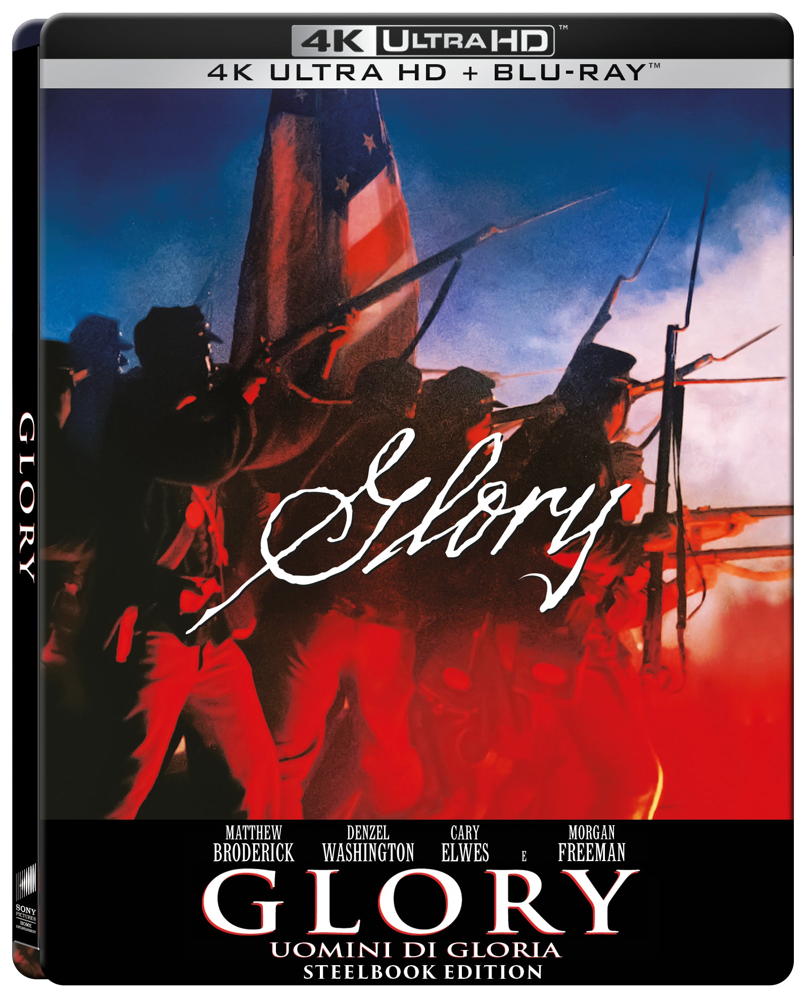 Glory - Uomini Di Gloria (Steelbook) (Blu-Ray 4K Ultra HD+Blu-Ray)