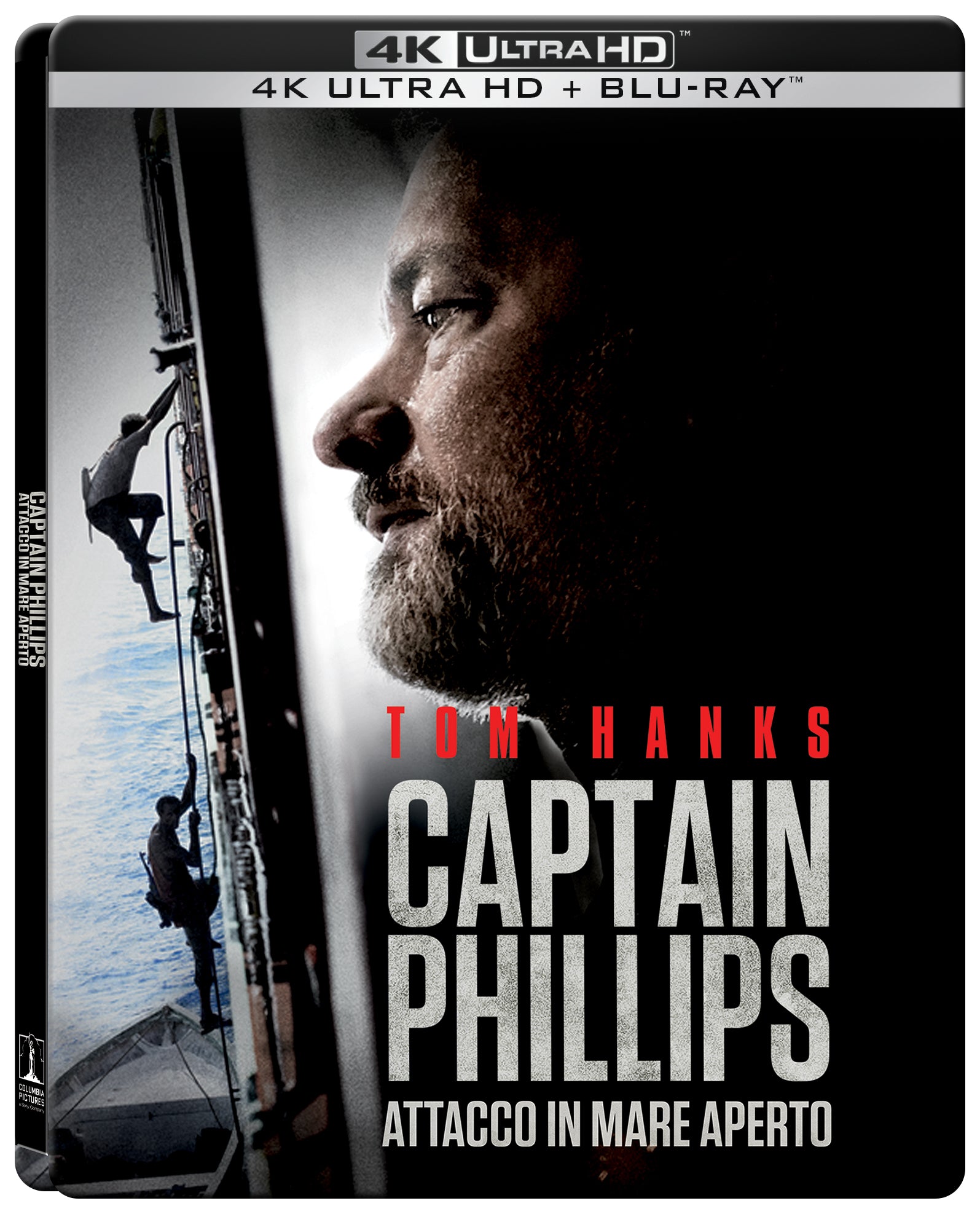 Captain Phillips - Attacco In Mare Aperto (Steelbook) (4K Ultra Hd+Blu-Ray)