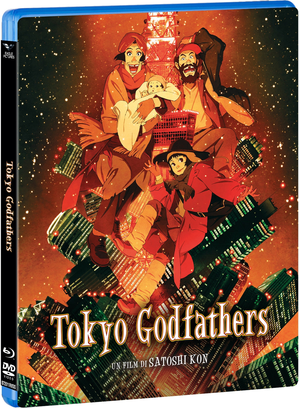 Tokyo Godfathers (Blu-Ray+Dvd+Cards)