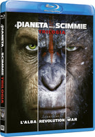 Pianeta Delle Scimmie (Il) - Trilogia (3 Blu-Ray)