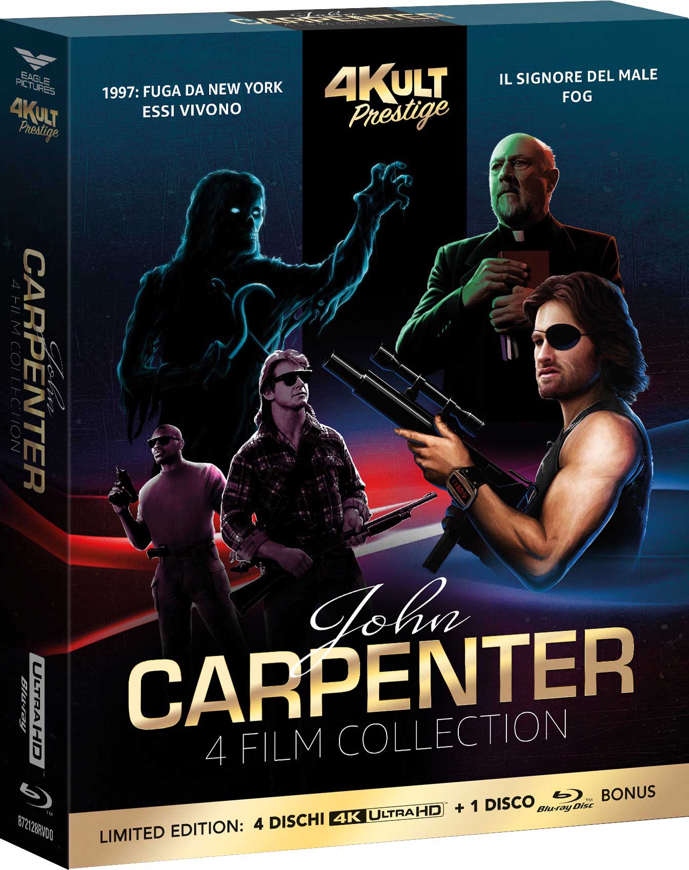 John Carpenter Collection (4 4K Ultra Hd+Blu-Ray Hd)