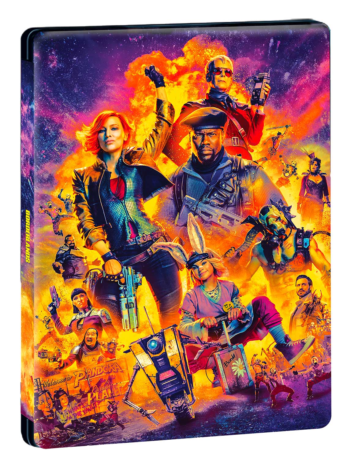 Borderlands (Steelbook Variant 1 Cast) (4K Ultra Hd+Blu-Ray Hd)