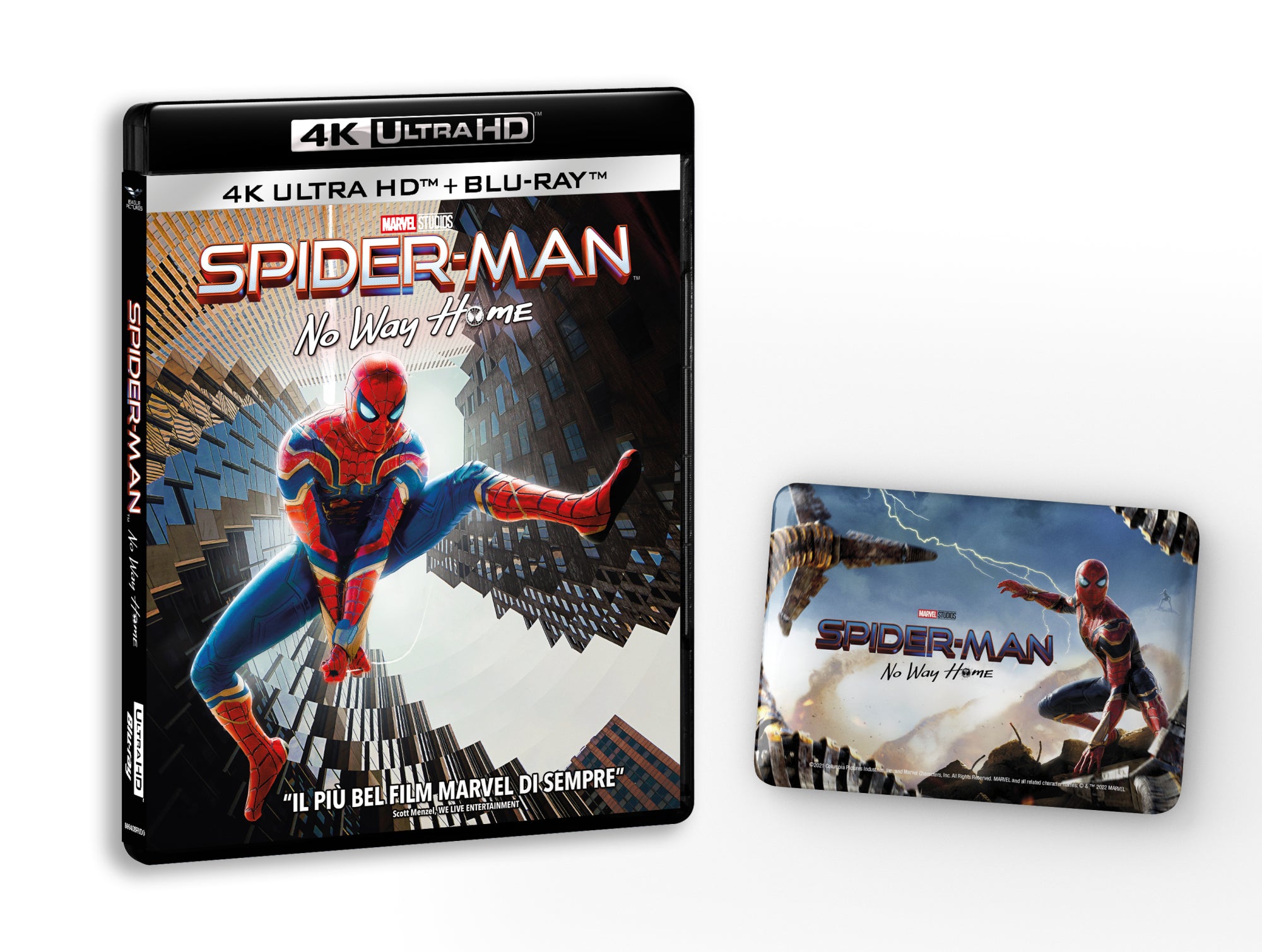 Spider-Man - No Way Home (4K Ultra Hd+Blu-Ray Hd+Magnete)