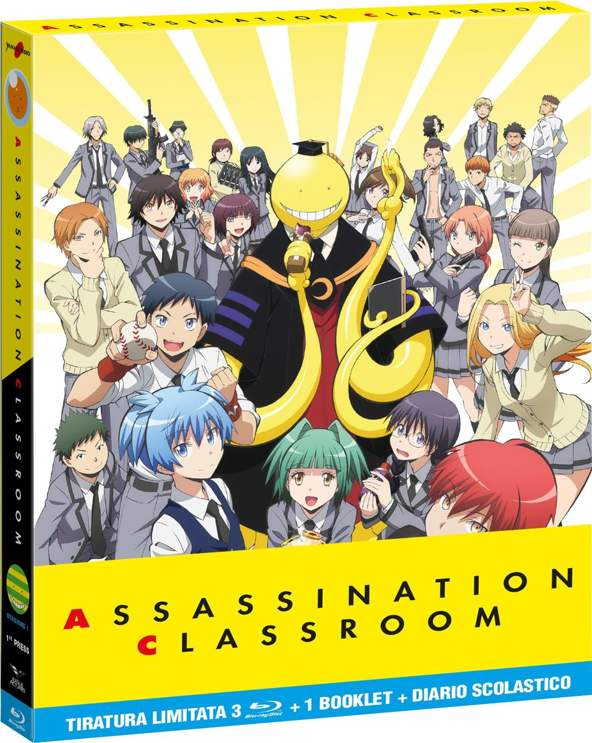 Assassination Classroom - Stagione 01 (3 Blu-Ray)