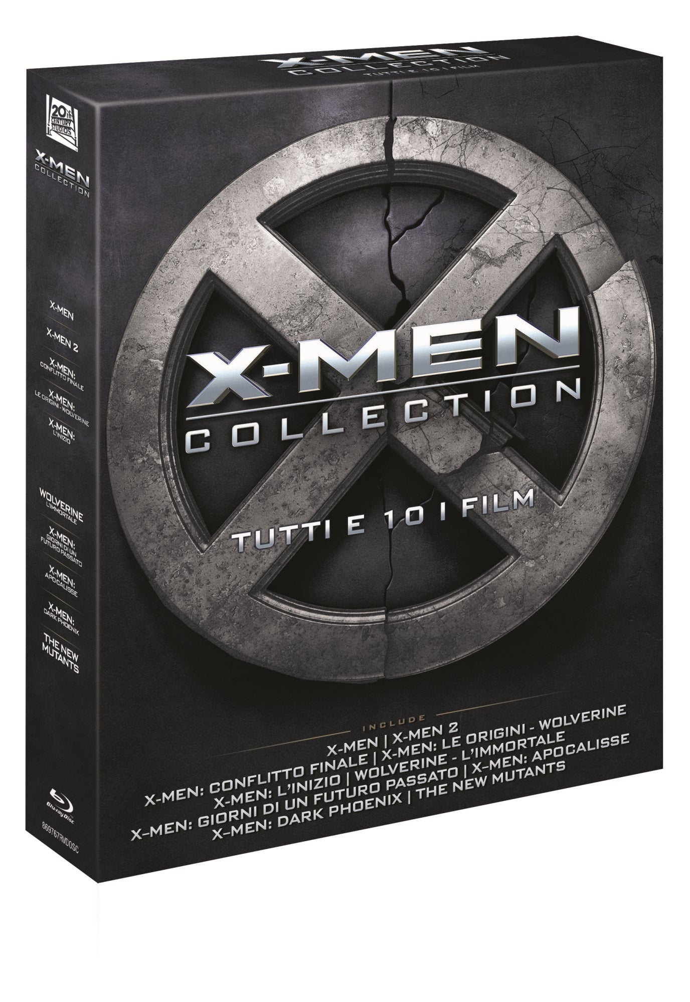 X-Men - La Saga (10 Blu-Ray)