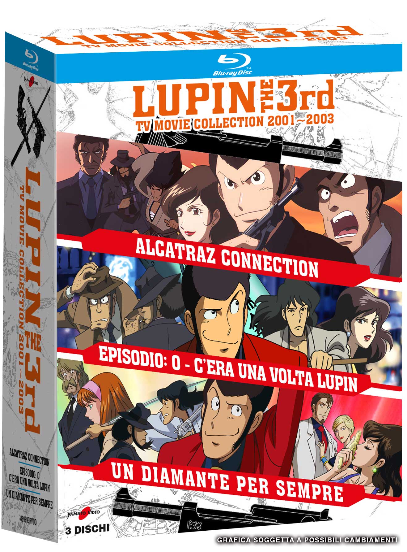 Lupin III - Tv Movie Collection 2001-2003 (3 Blu-Ray)