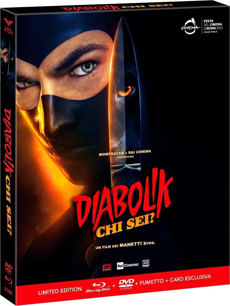 Diabolik - Chi Sei? (Blu-Ray+Dvd+Fumetto)