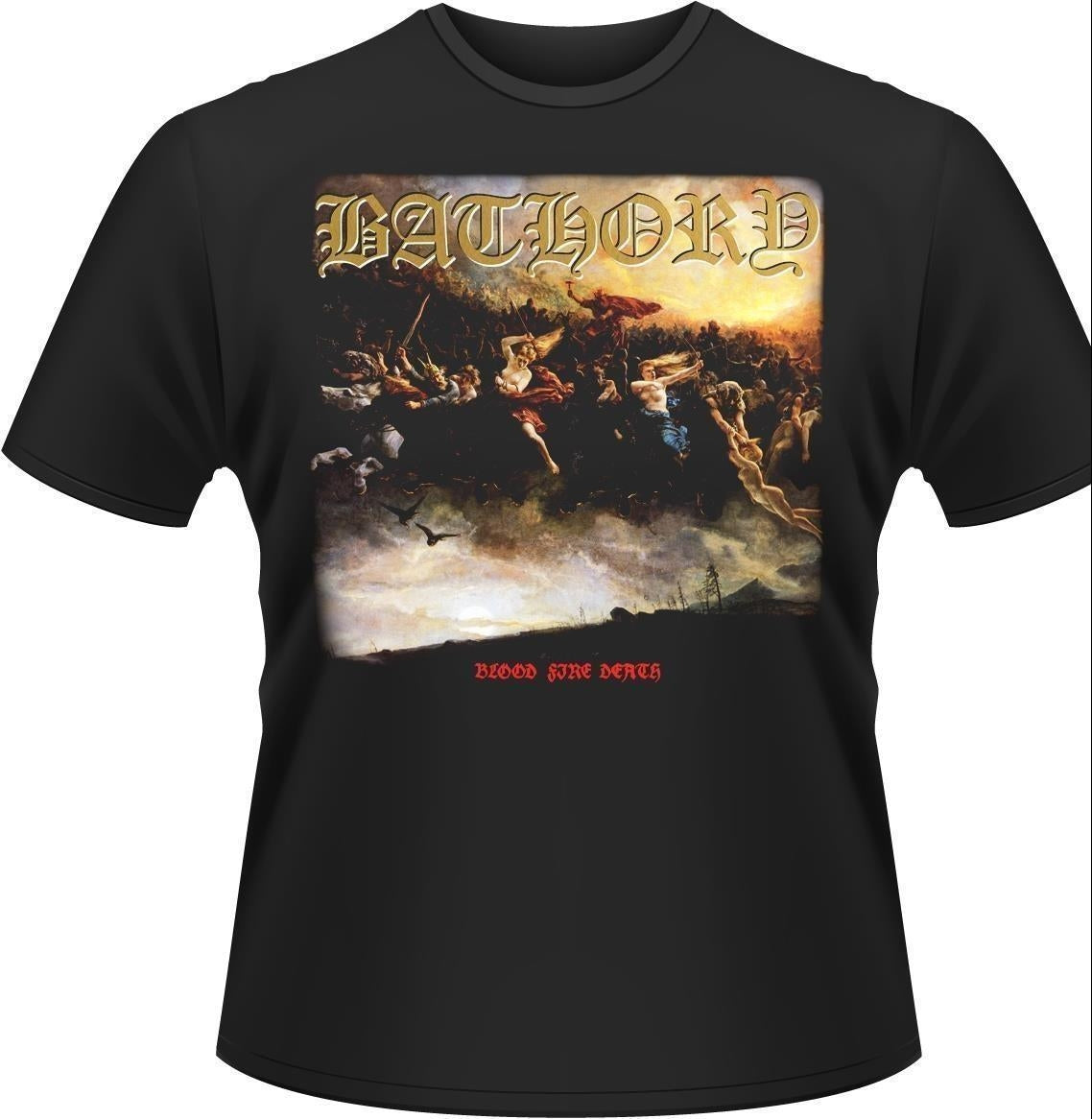 Bathory: Blood Fire Death (T-Shirt Unisex Tg. XL)