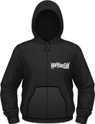 New Years Day: Long Hair Skull (Felpa Con Cappuccio Unisex Tg. S)