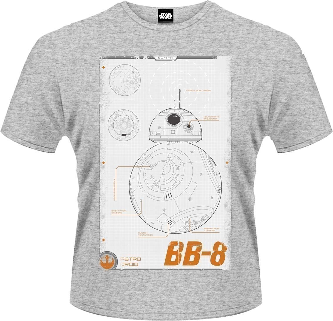 Star Wars: The Force Awakens - Bb-8 Manual (T-Shirt Unisex Tg. S)