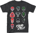 Dc Comics: Suicide Squad: In Squad Faces (T-Shirt Unisex Tg. XL)