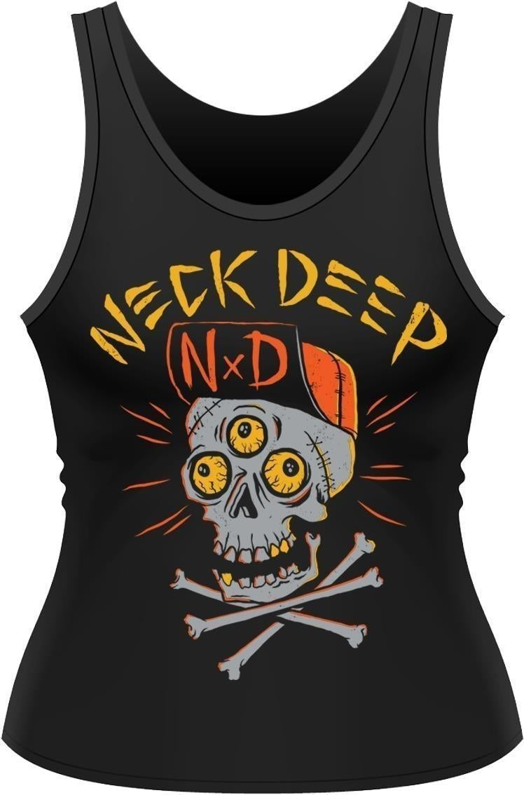 Neck Deep: Skulls (Canotta Donna Tg. L)