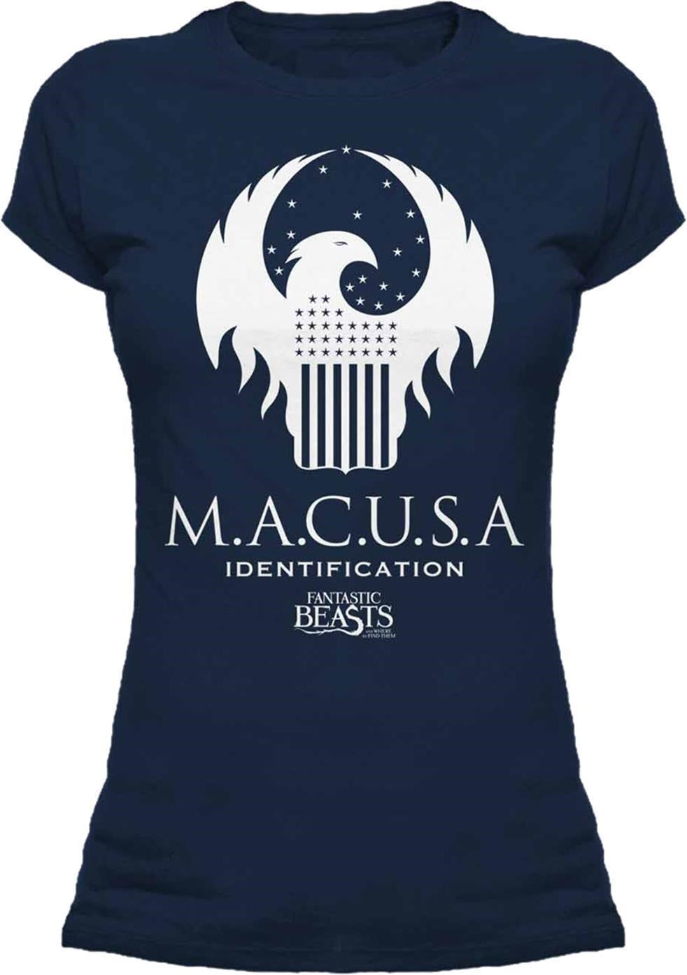 Fantastic Beasts: Macusa (T-Shirt Donna Tg. S)