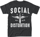 Social Distortion: Winged Wheel (T-Shirt Unisex Tg. M)