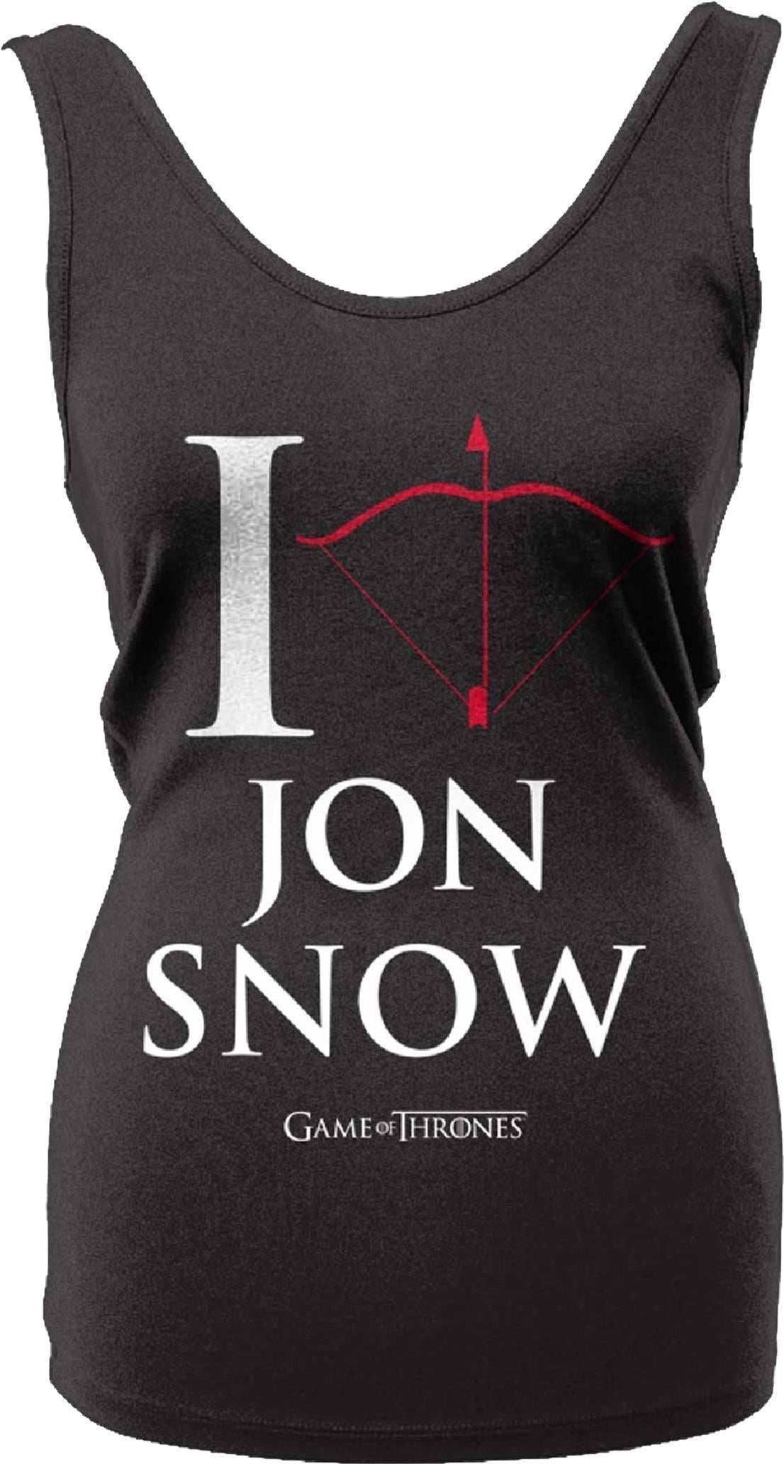 Game Of Thrones: I Love Jon Snow (Canotta Donna Tg. S)