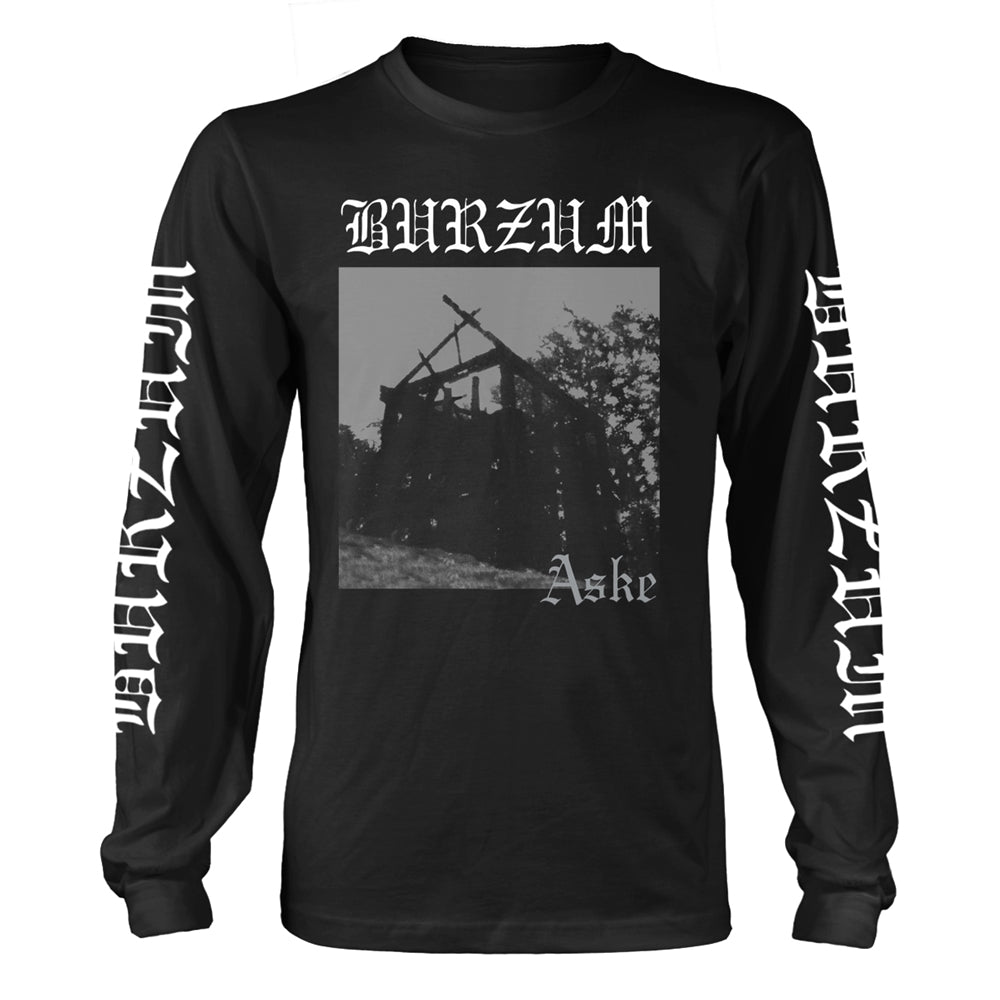 Burzum: Aske (Maglia Manica Lunga Unisex Tg. S)