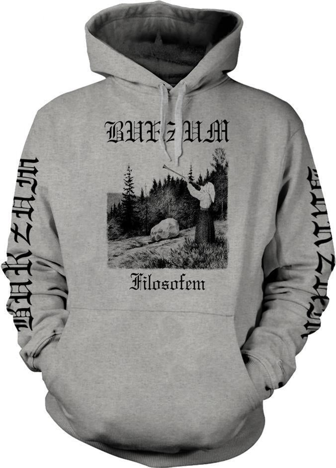 Burzum: Filosofem 3 2018 (Felpa Con Cappuccio Unisex Tg. S)