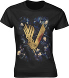 Vikings - Fight (T-Shirt Donna Tg. S)