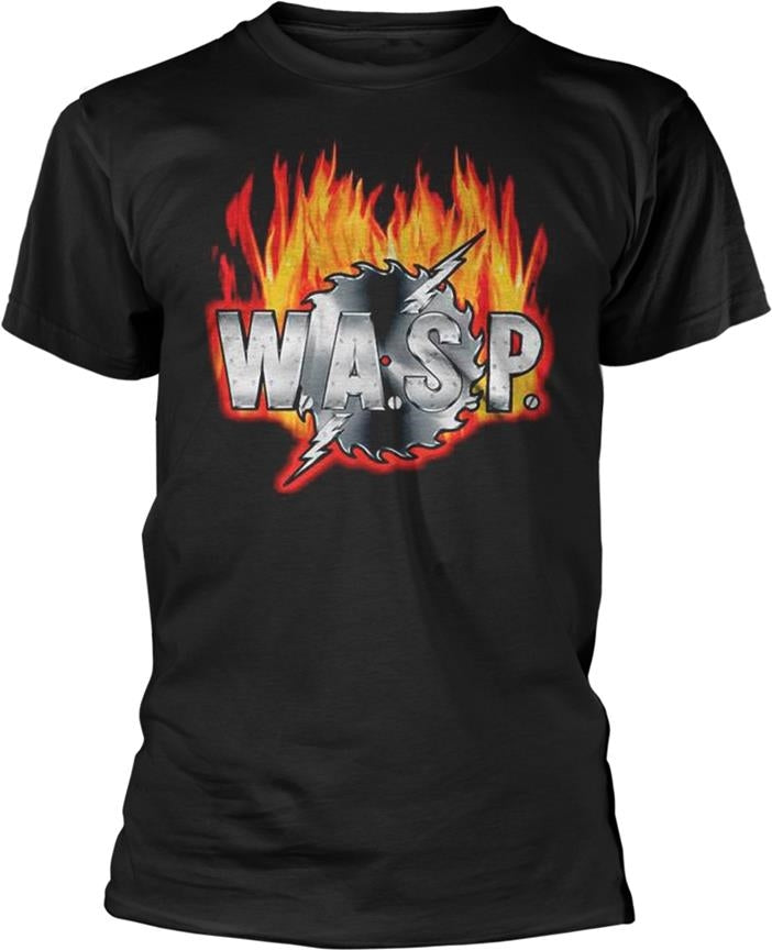 W.A.S.P.: Sawblade Logo (T-Shirt Unisex Tg. S)