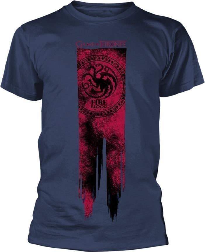 Game Of Thrones: Targaryen Flag: Fire & Blood (T-Shirt Unisex Tg. S)