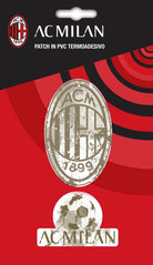 Imagicom: Ac Milan Iron On Patch In Pvc Logo