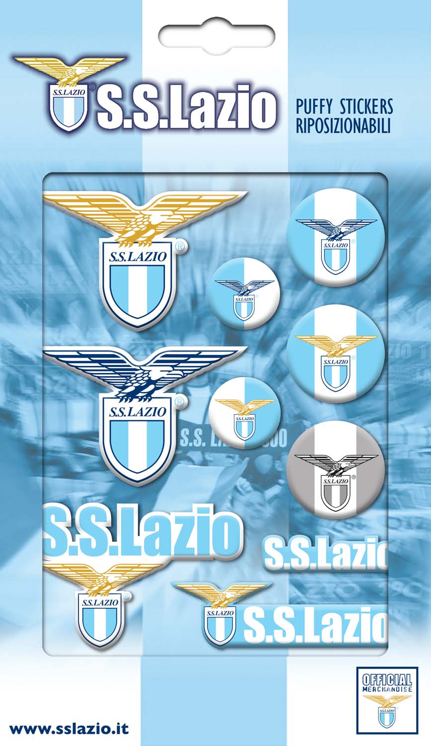 Imagicom Pufflaz01 - Lazio Puffy Stickers Logo