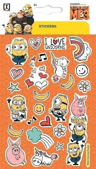 Imagicom Wallmin102 - Minions Pvc Stickers Flat