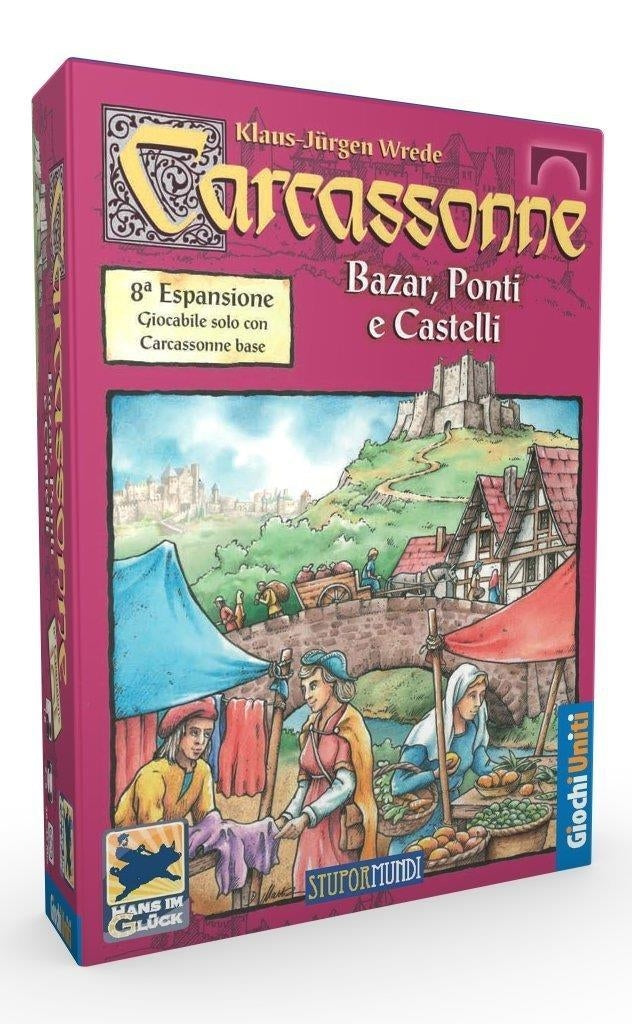 Giochi Uniti: Carcassonne - Bazar Ponti E Castelli