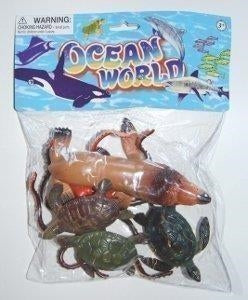 Migliorati A417 - Animali Marini In Pvs 5 Pz (Assortimento)