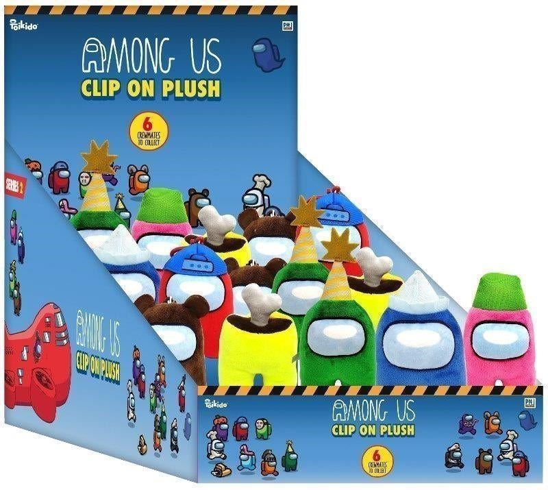 Among Us: Peluche Appendibile 13 Cm Serie 2 (Assortimento)
