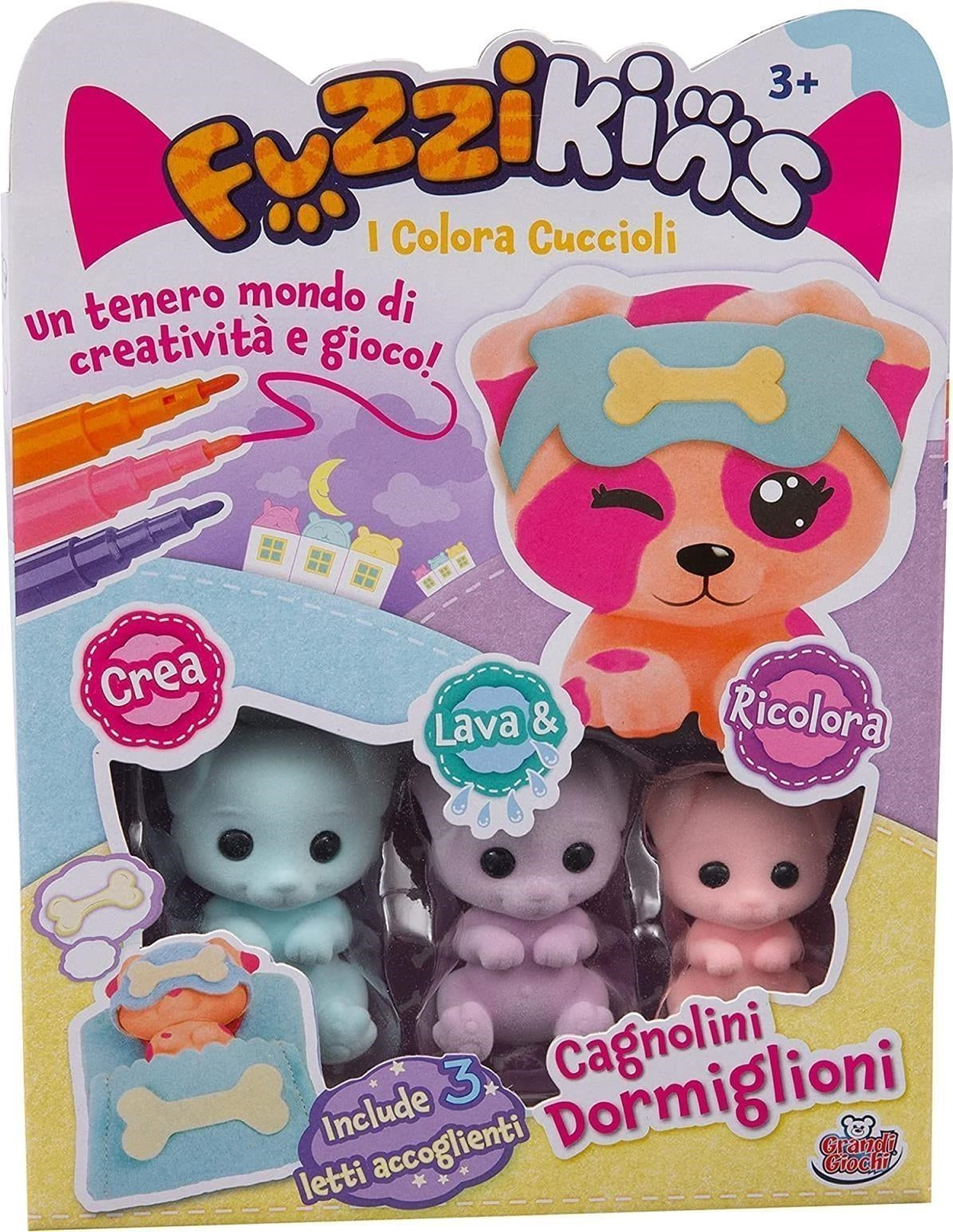 Grandi Giochi: I Colora Cuccioli Dozy Pets - Dogs