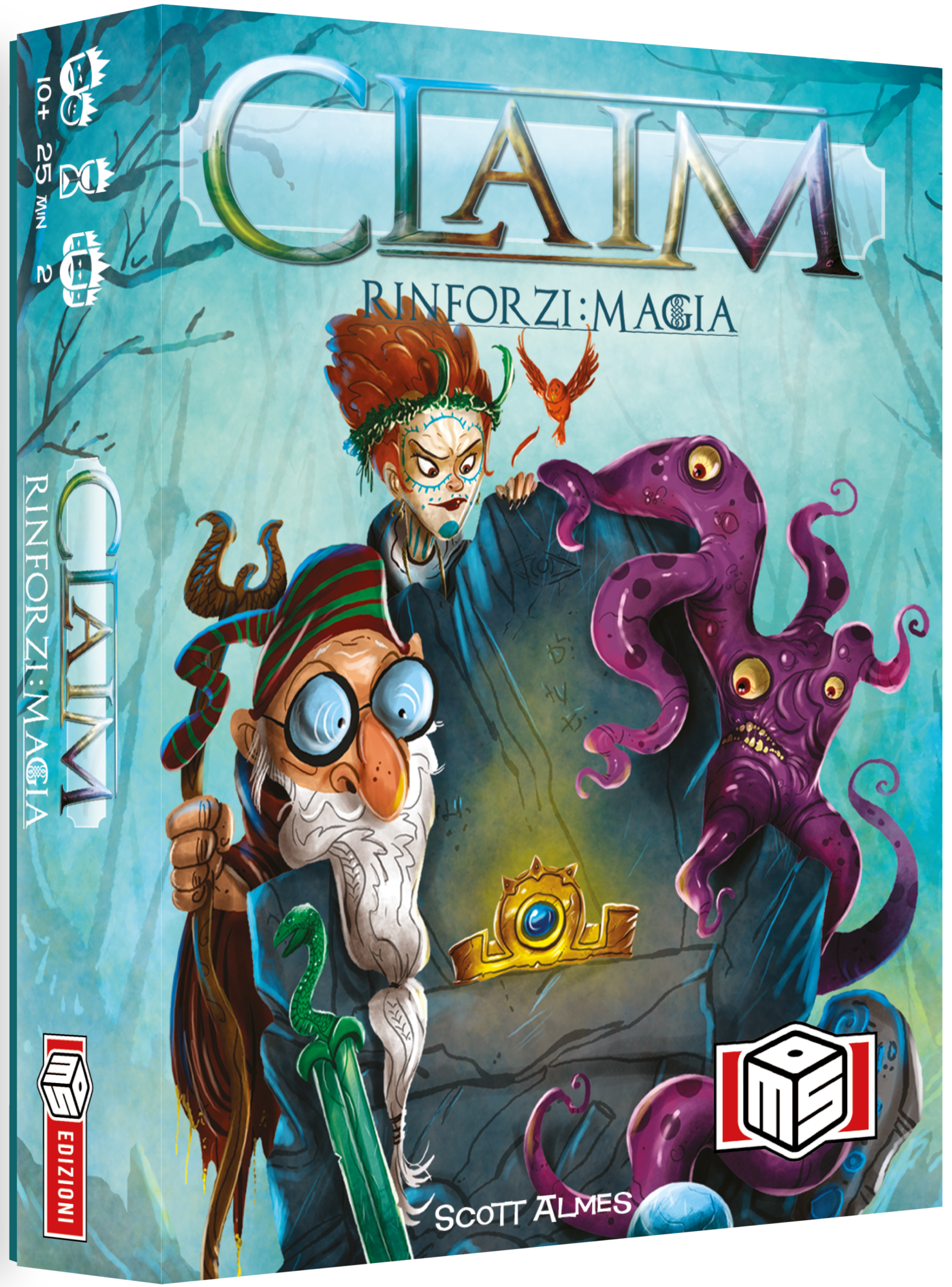 Ms Edizioni: Claim Rinforzi: Magia (Gioco Da Tavolo)