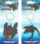 Dragon Trainer: Joy Toy - Portachiavi In Vinile 2 Soggetti