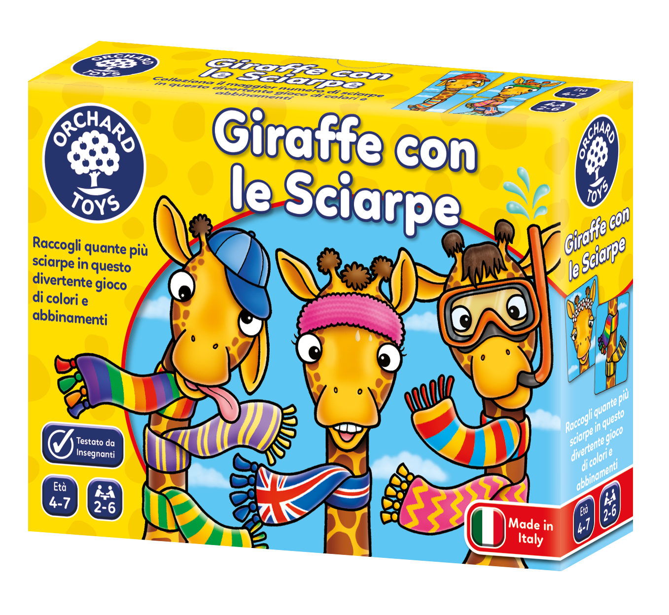 Orchard Toys: Giraffe Con Le Sciarpe