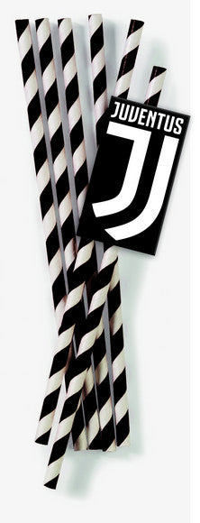 Bigiemme: Party: Cannucce Carta Juventus 19,5 Cm Q