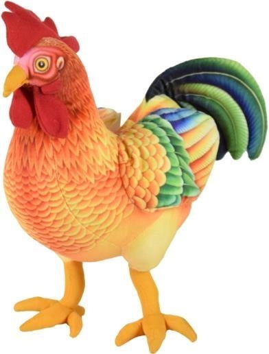 Gallo In Piedi Peluche 60 Cm