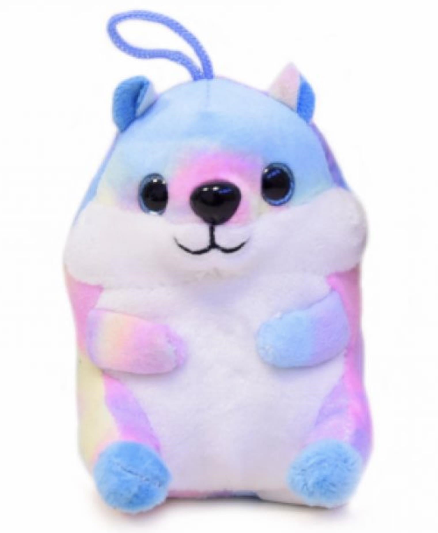 Criceto Arcobaleno Peluche 12Cm