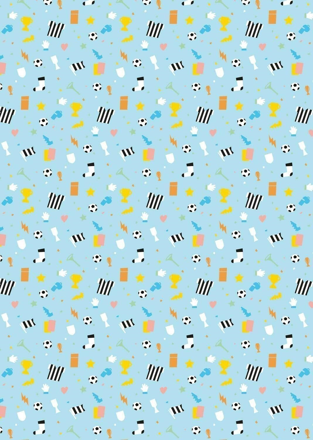 Calcio: Imagicom - Wpapjuv301 - Juventus Pattern Juventus Kids Wall Stickers 300X254