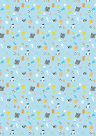 Calcio: Imagicom - Wpapjuv301 - Juventus Pattern Juventus Kids Wall Stickers 300X254