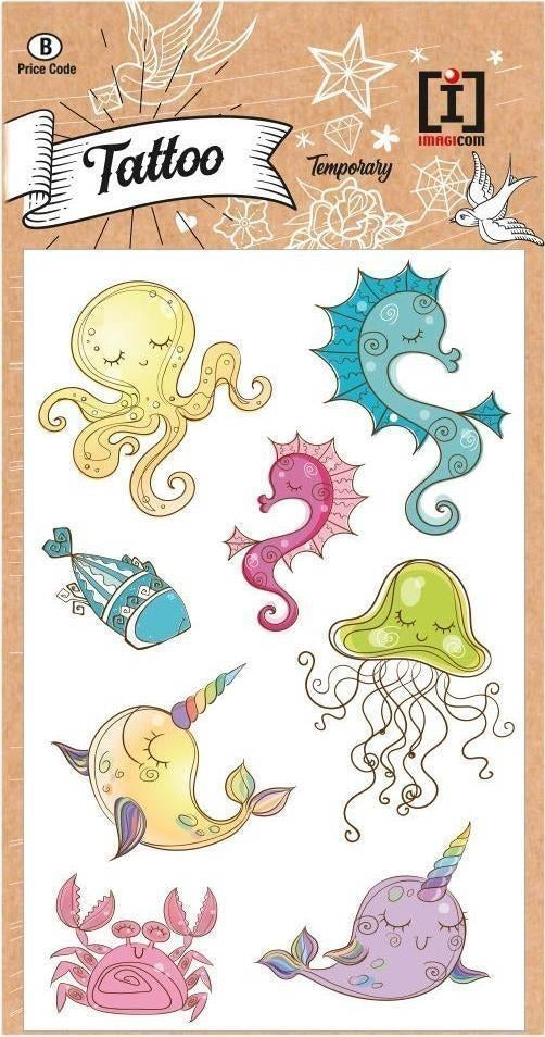 Imagicom: Tropical Sloth: Tattoo Sea Variety