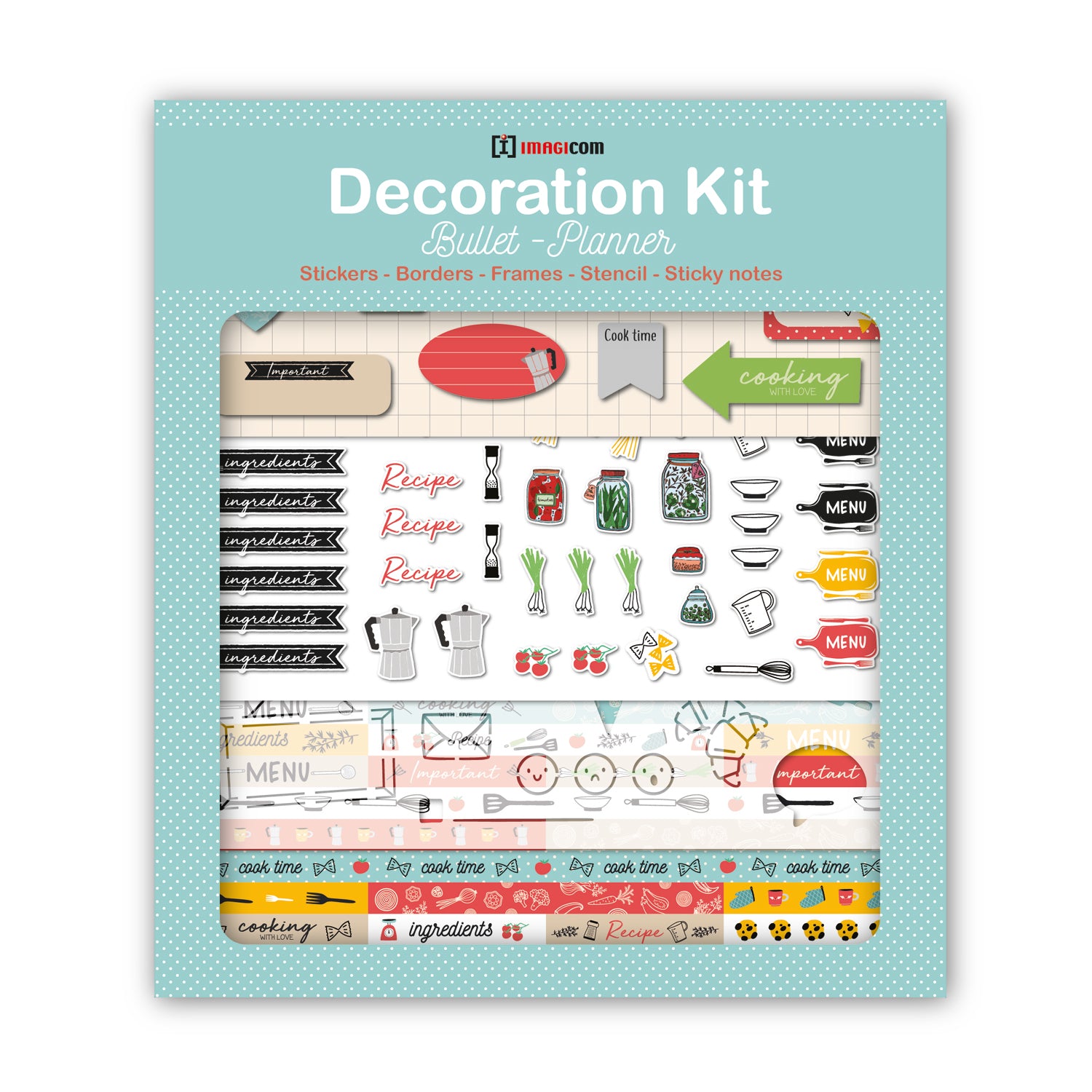 Imagicom: Kit Stickers Cooking