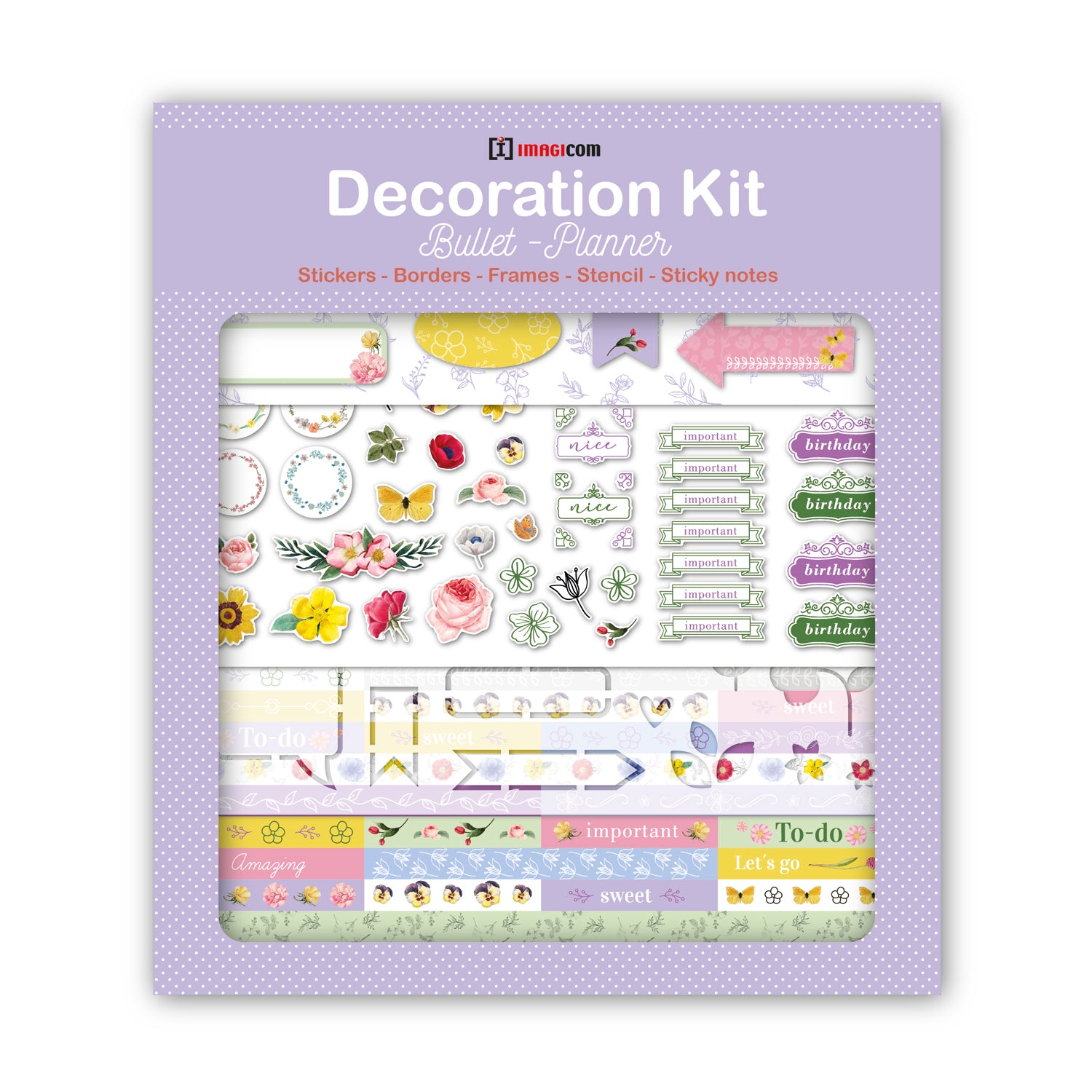Imagicom: Kit Stickers Botanical