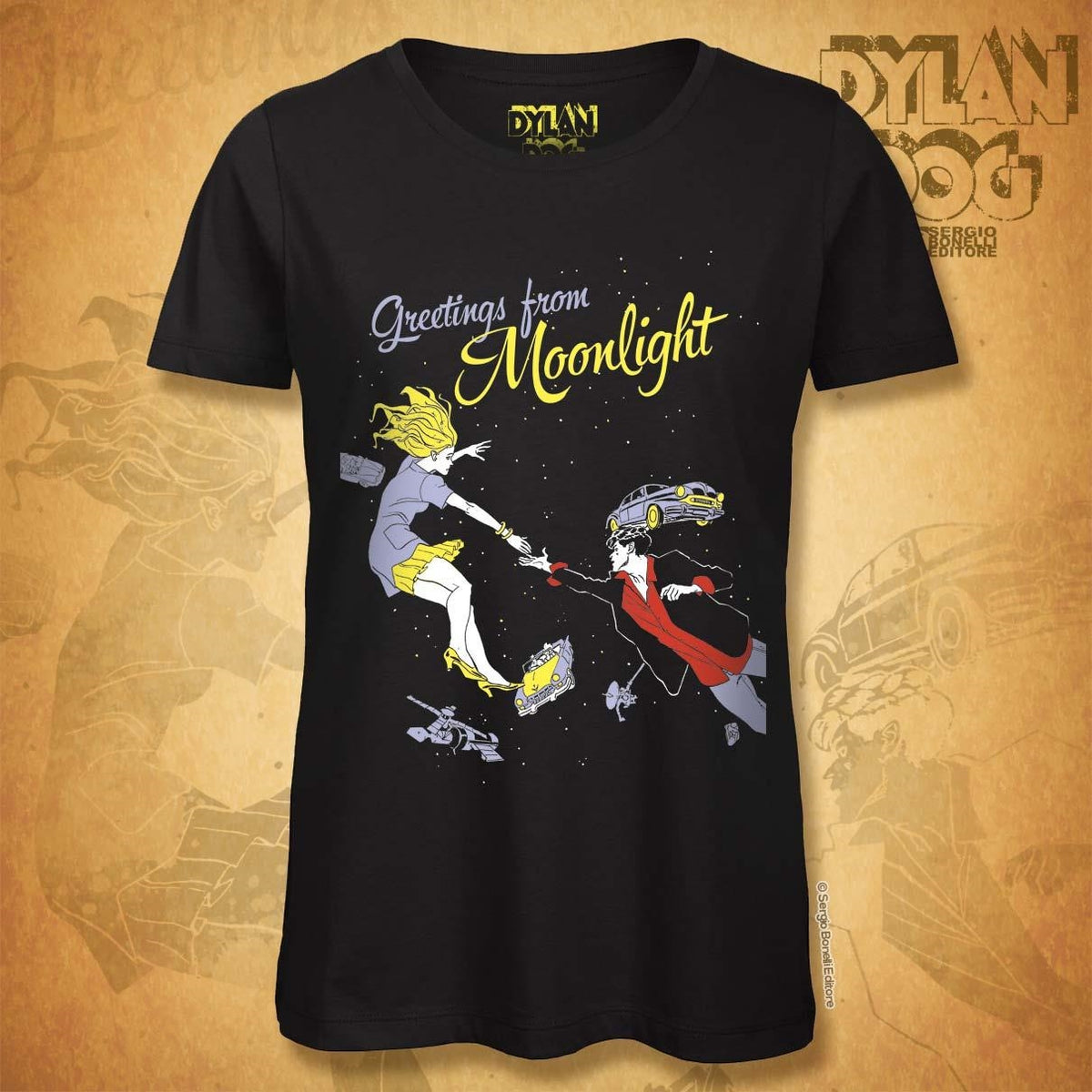 Dylan Dog: Greetings (T-Shirt Donna Tg. M)