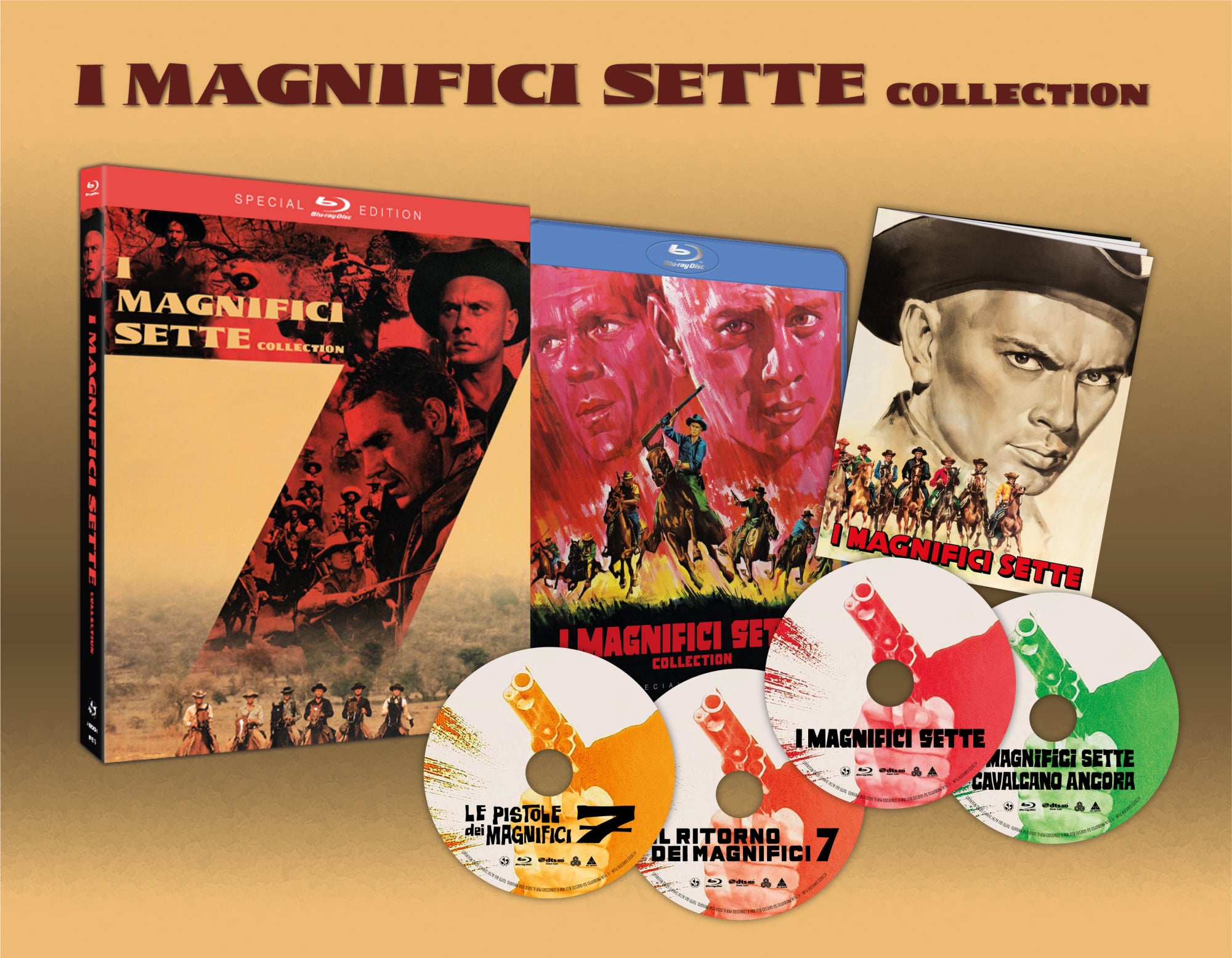 Magnifici Sette (I) Collection (4 Blu-Ray)