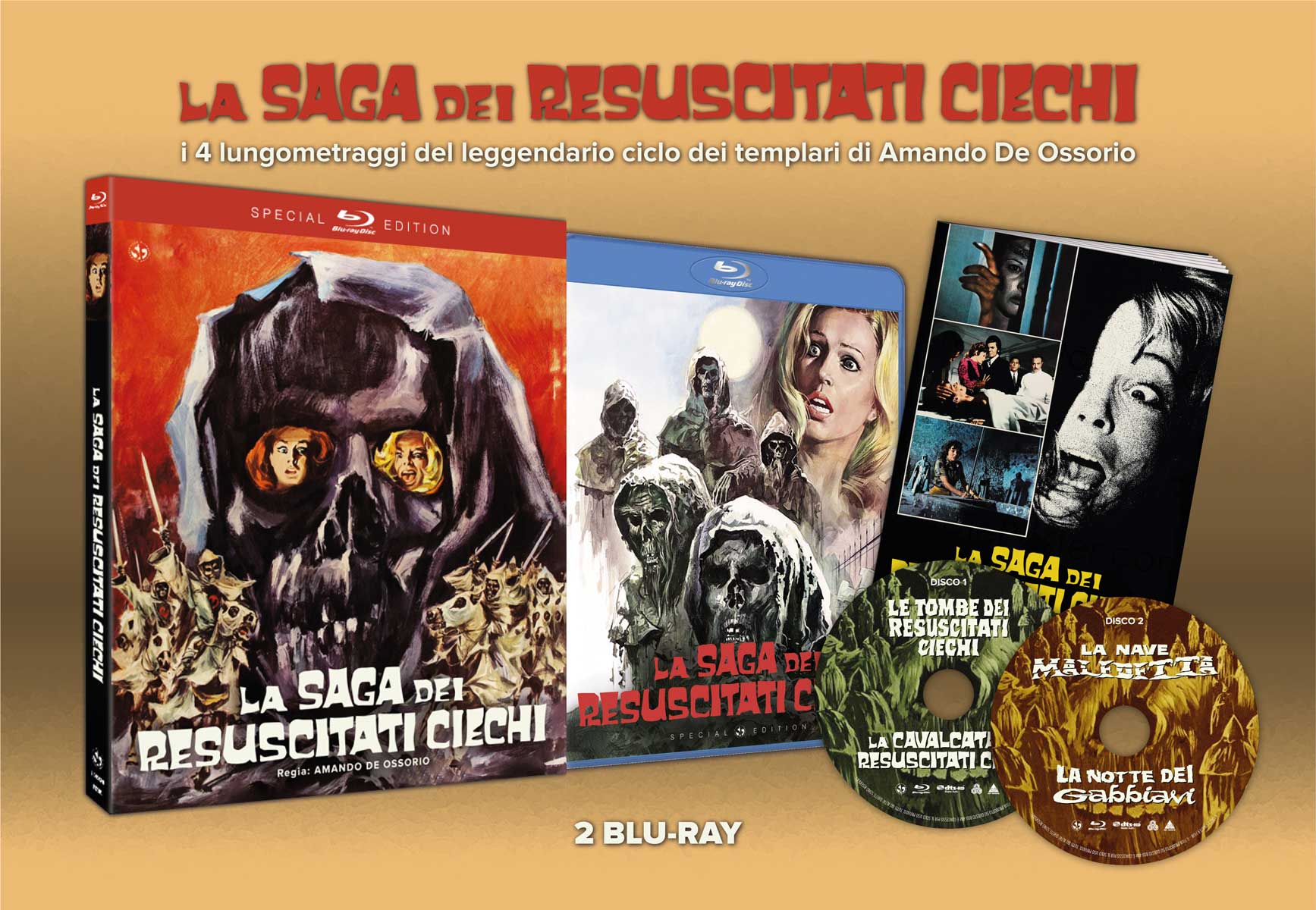 Saga Dei Resuscitati Ciechi (La) (SE) (2 Blu-Ray)