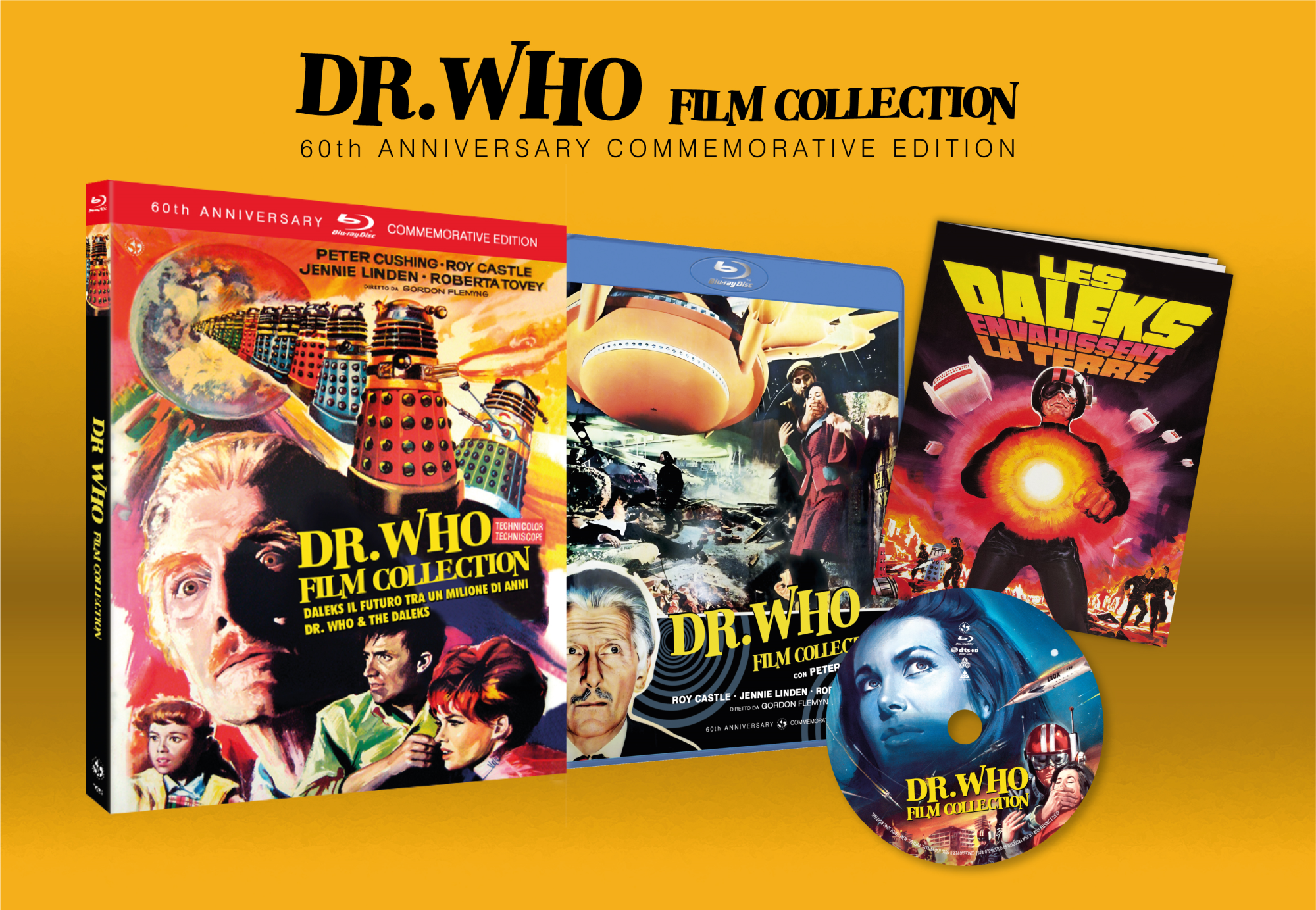 Dr. Who Film Collection (Edizione Commemorativa Del 60o Anniversario)