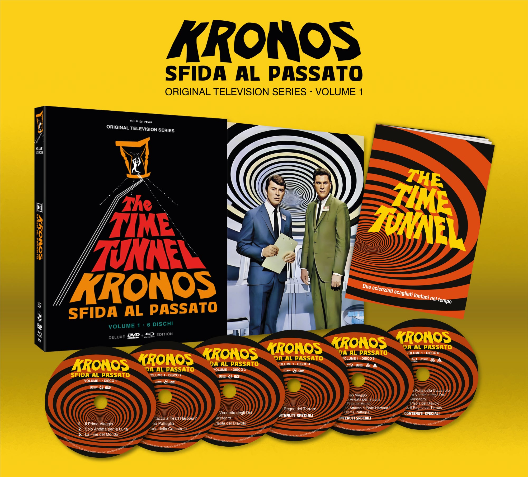 Kronos - Sfida Al Passato #01 (Deluxe Edition) (4 Dvd+2 Blu-Ray)