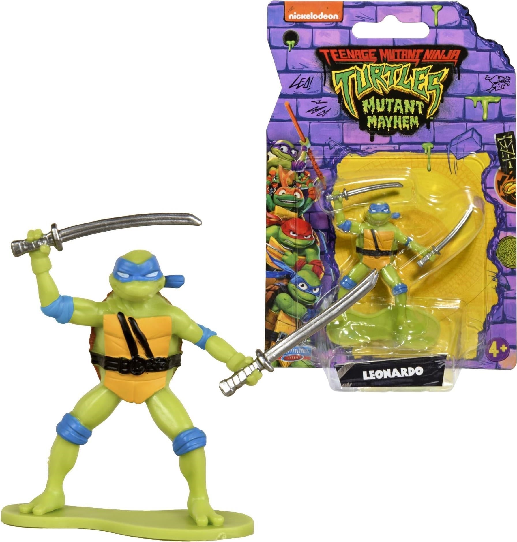 Teenage Mutant Ninja Turtles: Giochi Preziosi - Mini Personaggi In Blister