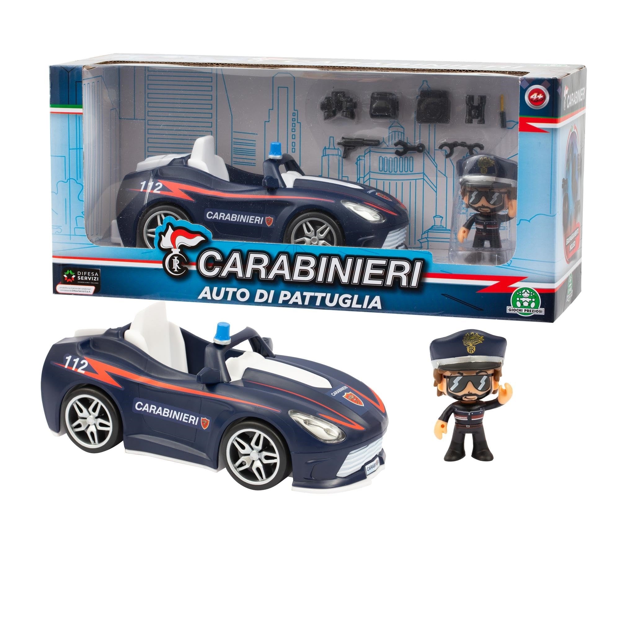 Carabinieri: Giochi Preziosi - Auto Con Personaggio