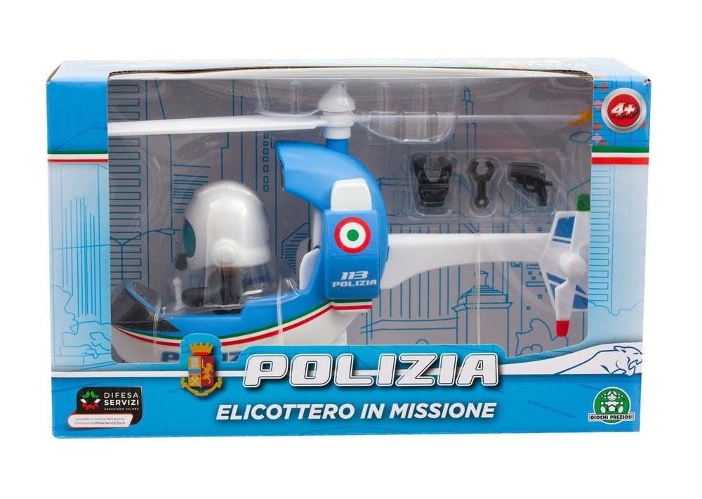 Polizia: Giochi Preziosi - Elicottero Con Personaggio